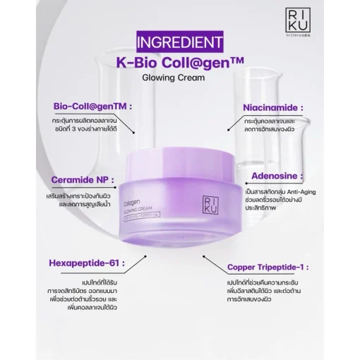 RIKU COLLAGEN GLOWING CREAM - Image 7